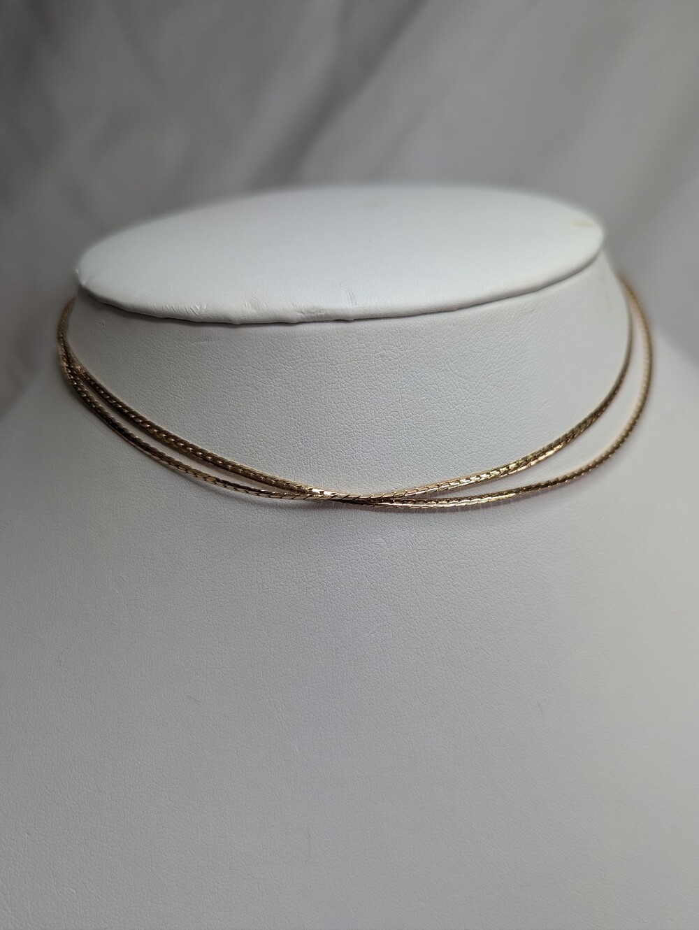 Michele Lynn Gold Plated Extra Long Necklace